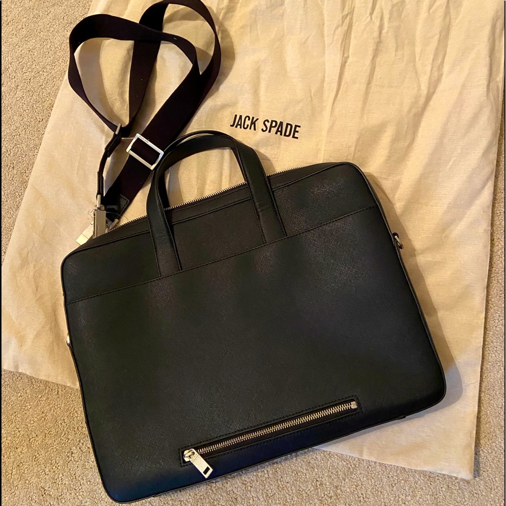 Jack Spade Briefcase w/ Removable Strap